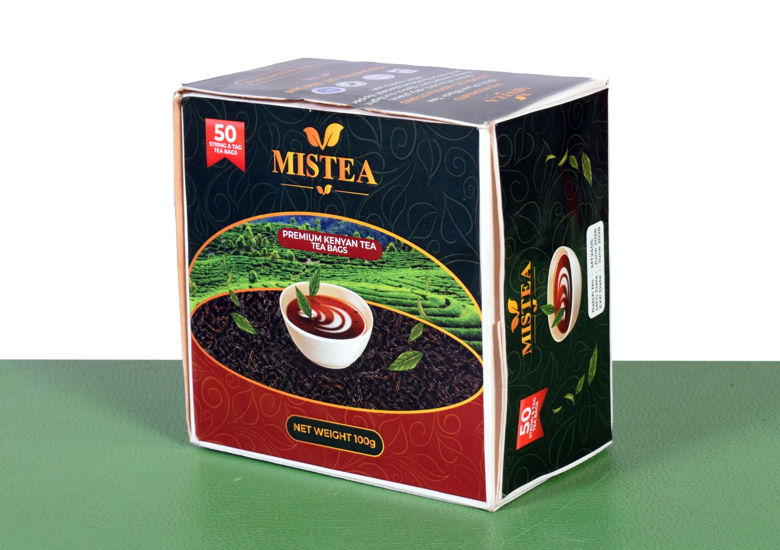MISTEA tea bags box, alternate view